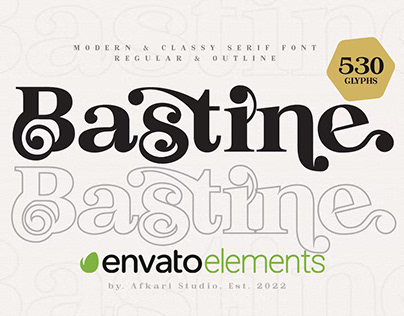 Bastine Modern Classy Serif Font