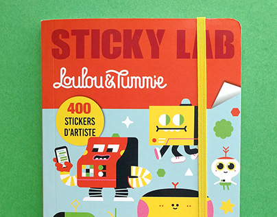 STICKY LAB STICKER BOOK