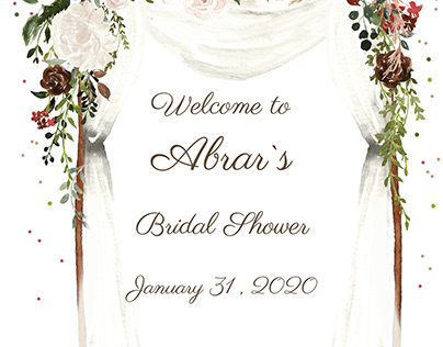 Bridal Shower design