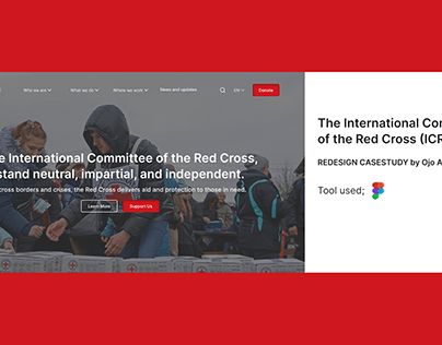 International committee of Red cross (ICRC) Redesign