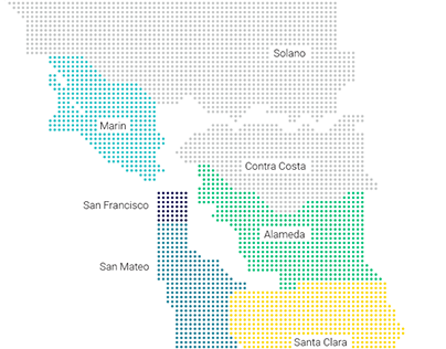 San Francisco = Bay Area, Bay Area = San Francisco