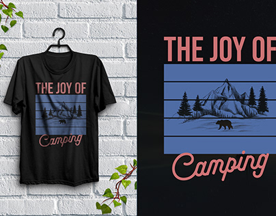 Camping t shirt