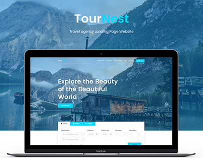 TourNest - Travel Agency Website