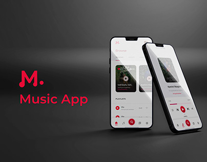 Music Mobile App Design | Music Listing