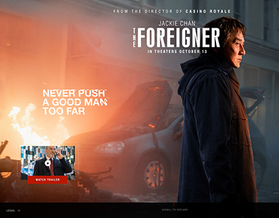 The Foreigner - Movie website