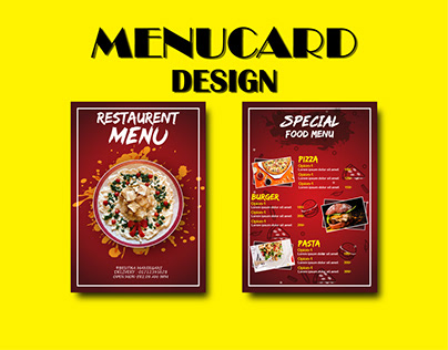 Restaurant | Menu Card Design | Branding
