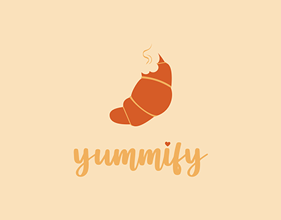 Yummify a bakary logo design