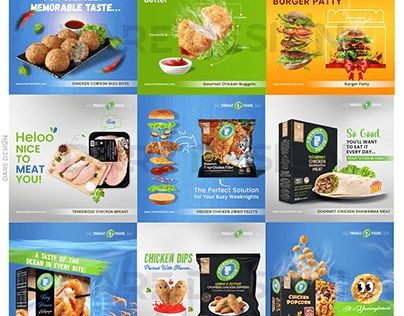 FOOD PRODUCTS CREATIVE POSTER