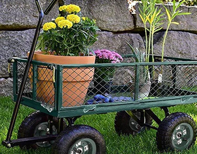 Make Gardening a Breeze with a Garden Cart- GWG OUTLET