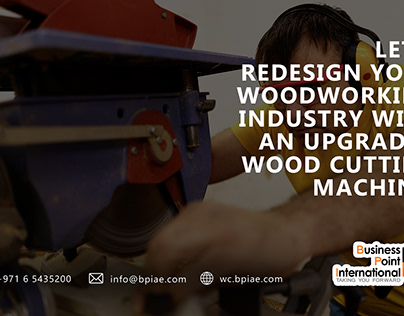 Wood Cutting Machine UAE
