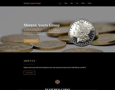 Web design and development for Morgan Assets Group