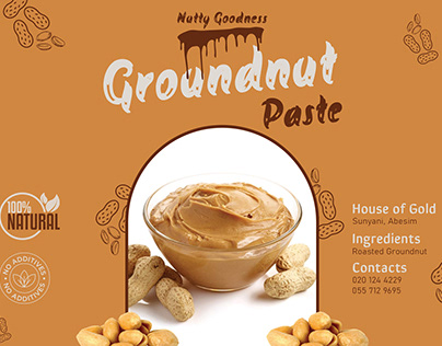 Groundnut Paste Lable