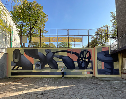 Mural in Opole, Poland