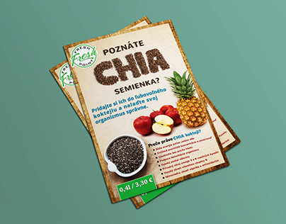 Chia seeds Flyer