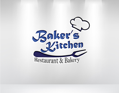 Baker's Kitchen Logo Design.