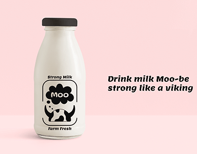 Logo for farm milk products