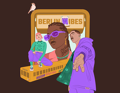 Berlin Wibes Cover Artworks