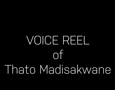 Voice acting voice reel