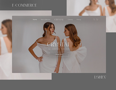 E-commerce "Salon of wedding dresses"