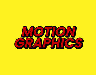 Motion Graphics/Typography
