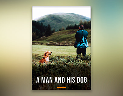 A Man and His Dog | Movie Poster