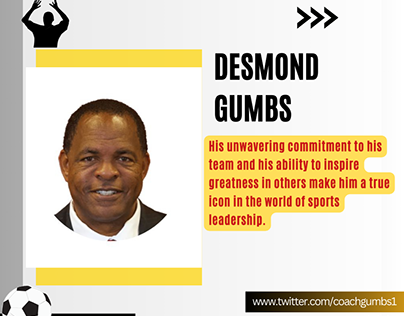 Desmond Gumbs - Football Head Coach