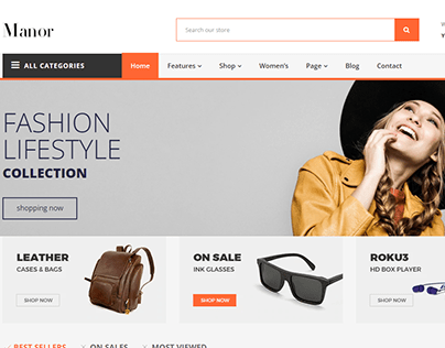 Fashion Style Website desgn (Shopify)
