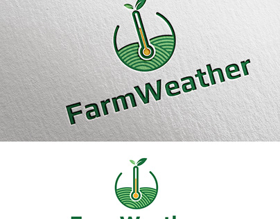 Farm Weather Logo Design