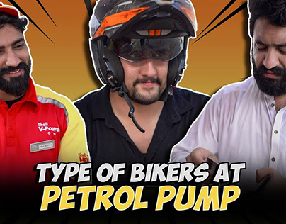Type Of Bikers At Petrol Pump