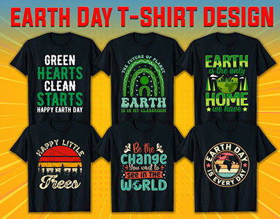 Earth Day T-Shirt Designs