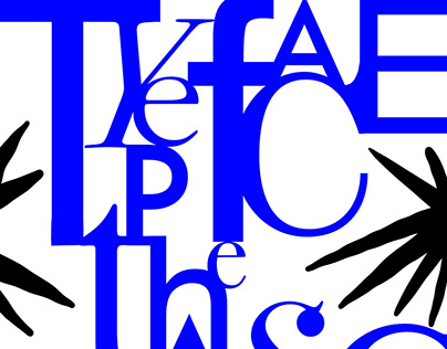 "Typefaces The Basic Ones" Posters