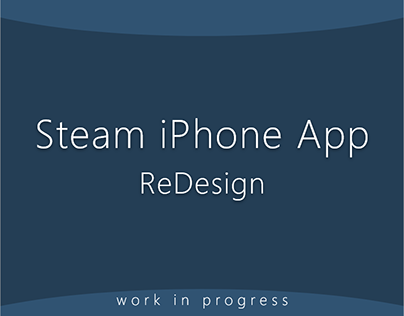 Steam App ReDesign [WIP]