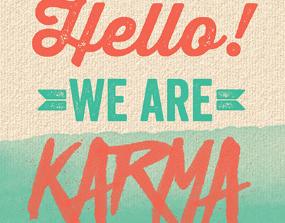 Karma (band) Business Cards