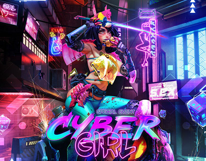 CyberGirl Club Event poster