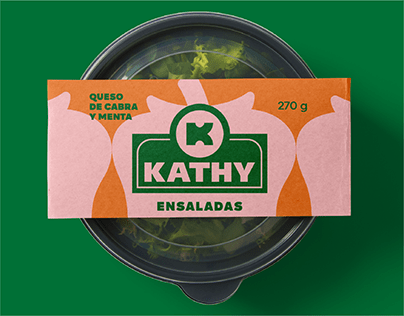 Kathy - Identidad visual para marca de ensaladas