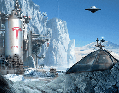 Tesla Salvage Facility - Limited-Edition NFT