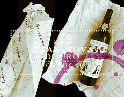 Vino&Vino label illustration