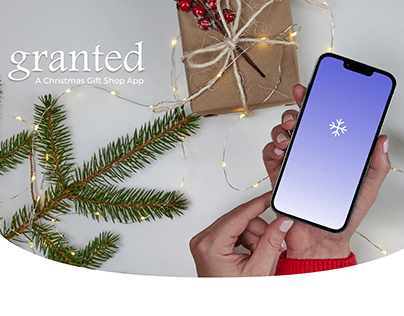 Granted: A Christmas Gift App UI Design