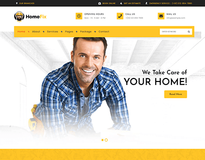 HOME REPAIR, HANDYMAN HOUSE REPAIR WEBSITE DESING