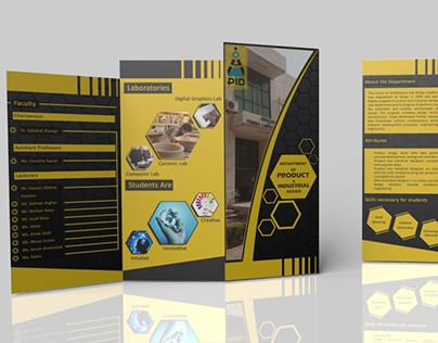 Leaflet Design for Product & Industrial Department