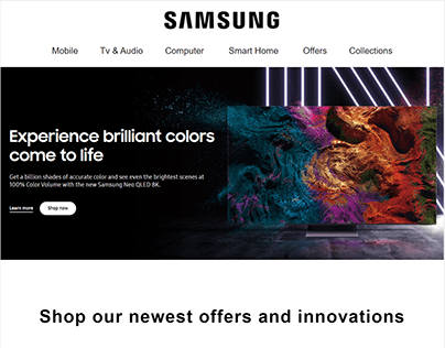 PROFESSIONAL EMAIL TAMPLATE DESIGN FOR SAMSUNG