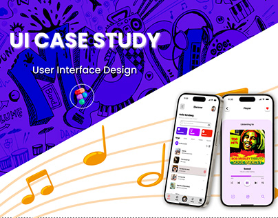 Music App UI Case Study