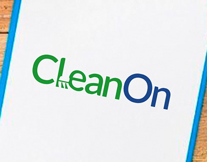 Branding of cleaning service CLEANON