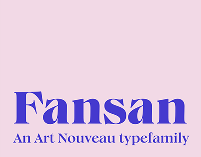 Fansan Typeface