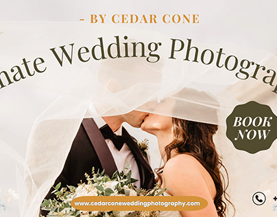 Top-notch intimate wedding photographer service