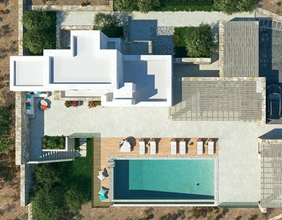 Villa at a Greek island