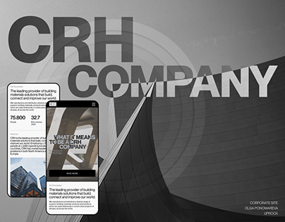 CRH Company | Corporate site | Redesign