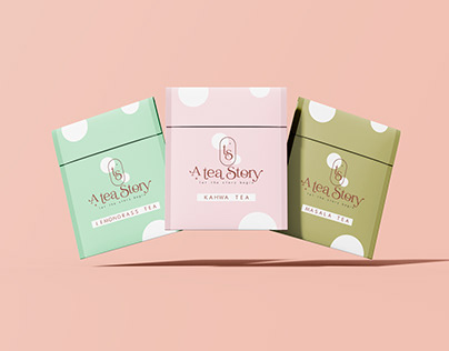 Branding and Packaging of A tea story