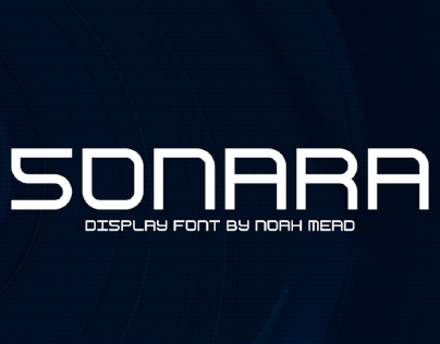 SONARA - FREE UNIQUE DISPLAY FONT