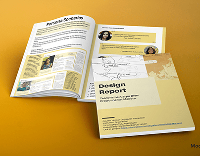Mapera design process book | HCI